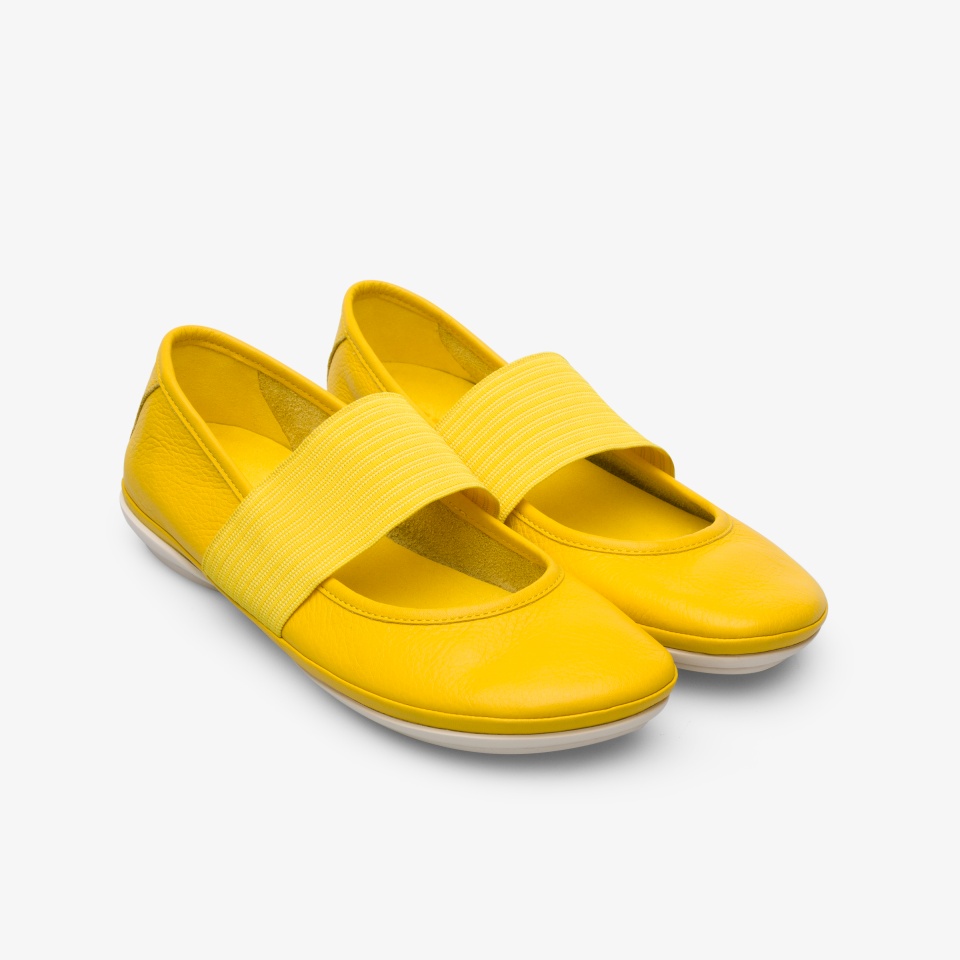 Camper Right Yellow - Camper Women's Ballerinas ||9568-ANZRF||